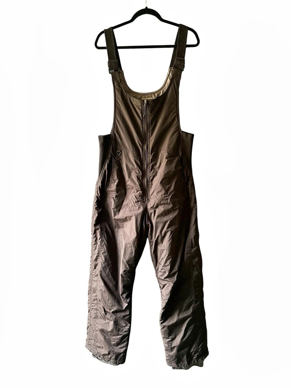 White Sierra Men’s M Insulated Snow Bib Overalls Black Ski Snowboard Pants